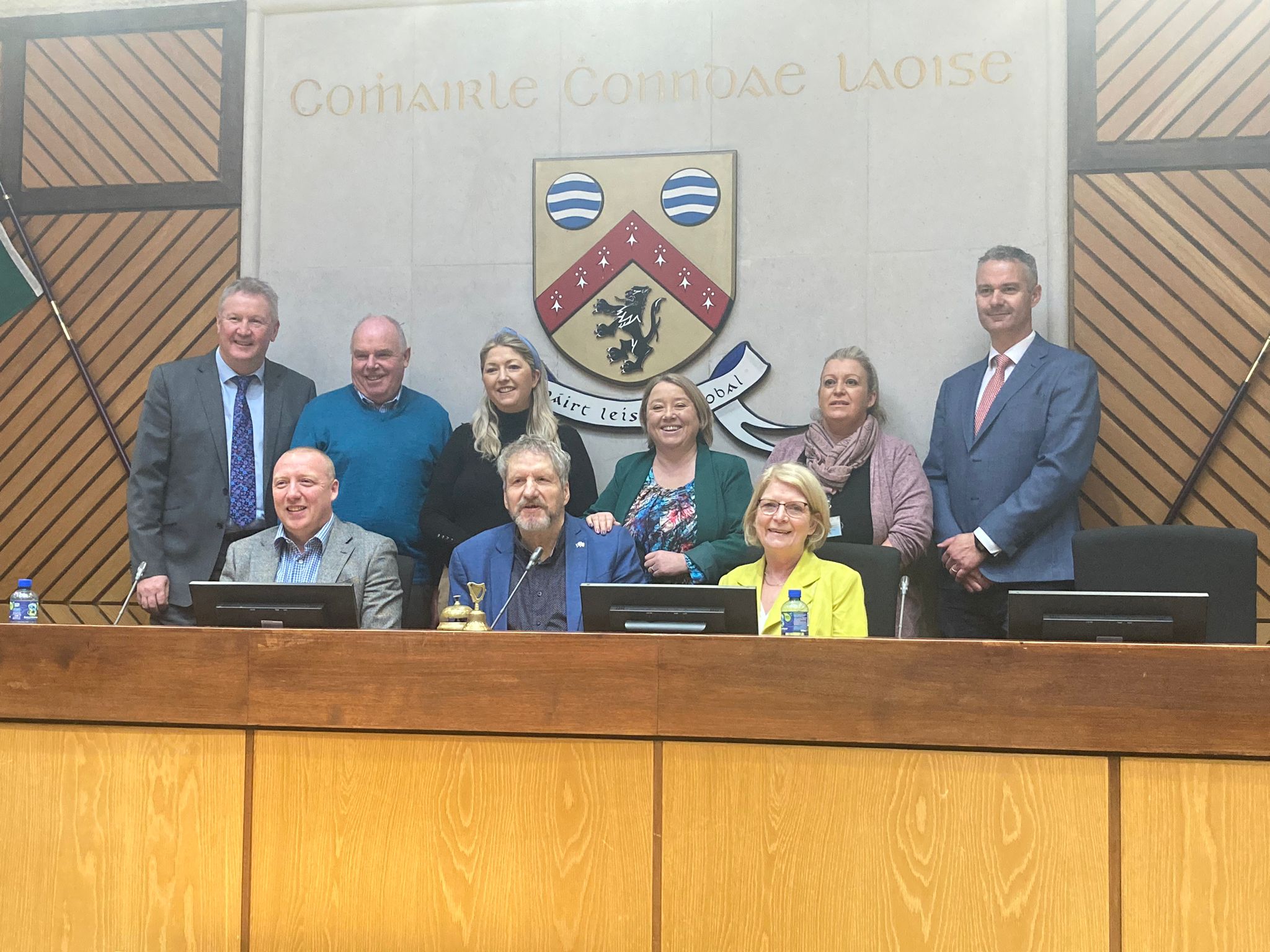 Portlaoise councillors bid a fond farewell to Noel Tuohy